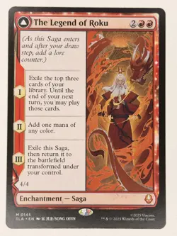 The Legend of Roku M Avatar: The Last Airbender 145 NM - Image 1