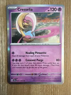 Cresselia 021/064 Pokemon TCG Shrouded Fable Holo Rare NM - Image 1