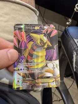 Giratina EX (124 Full Art, #124/124) - Holofoil BW - Dragons Exalted HP Pokemon - Image 1