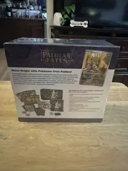 Pokemon TCG Scarlet & Violet Paldean Fates ETB Elite Trainer Box NEW Sealed - Image 4