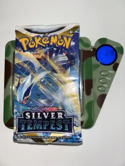 22.1g HEAVY Pokemon TCG Silver Tempest Booster Pack ETB Regi Artwork Sealed - Image 1