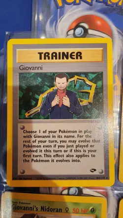 Pokemon TCG Giovanni’s Gym Lot (9 Cards) -Nidorino, Nidorina, Nidoran, Near Mint - Image 2