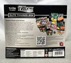 Sword & Shield EVOLVING SKIES Elite Trainer Box Factory Sealed Pokemon TCG 2021 - Image 2