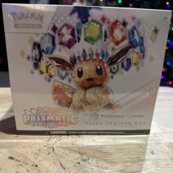 Prismatic Evolutions Pokemon Center Elite Trainer Box ETB Factory Sealed NEW - Image 1