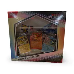 Pokemon TCG SV8.5 Prismatic Evolutions Poster Collection Box Factory Sealed - Image 1