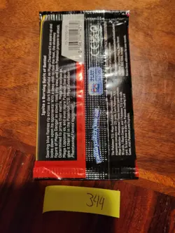 22.70g (Heavy for Lot) Phantasmal Flames Pokemon Booster Pack - Sealed #344 - Image 2