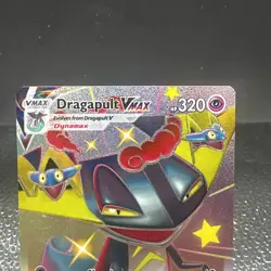 Pokemon TCG Dragapult VMAX SWSH097 Shiny Full Art Black Star Promo - Image 3