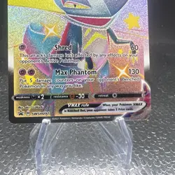 Pokemon TCG Dragapult VMAX SWSH097 Shiny Full Art Black Star Promo - Image 4