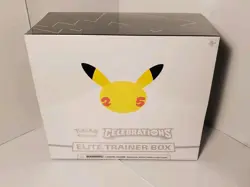 Pokemon Celebrations Elite Trainer Box ETB Factory Sealed No Rips 820650809439 - Image 1