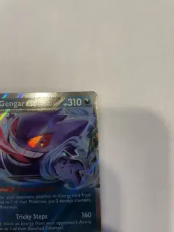 Gengar ex Temporal Forces Ultra Rare Pokemon TCG 104/162 Scarlet & Violet SV05 - Image 3