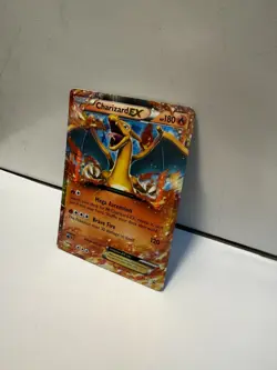 Pokemon TCG Charizard EX XY17 Holo Ultra Rare Black Star Promo Card HP - Image 2