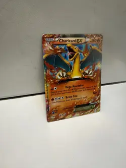 Pokemon TCG Charizard EX XY17 Holo Ultra Rare Black Star Promo Card HP - Image 3