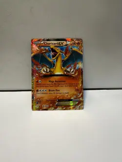 Pokemon TCG Charizard EX XY17 Holo Ultra Rare Black Star Promo Card HP - Image 4