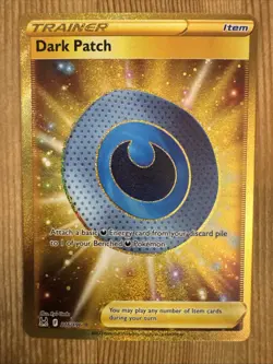Dark Patch - 216/196 - Pokemon Lost Origins Sword Shield Secret Rare Card NM - Image 1