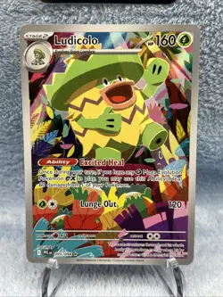 Ludicolo IR 095/094 - Pack Fresh Near Mint Phantasmal Flames Pokemon card - Image 2