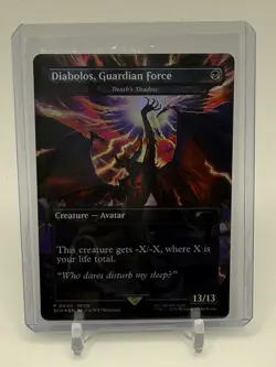 Diabolos, Guardian Force - Death's Shadow -Foil Near Mint MTG - Image 1
