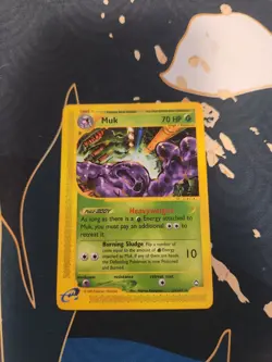 Muk 23/147 Aquapolis Pokemon Trading Card Game - Image 1
