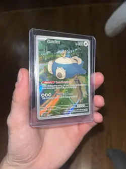 2023 Pokemon 151 Snorlax Full Art ETB SVP 051 Black Star Promo Card NM - Image 2