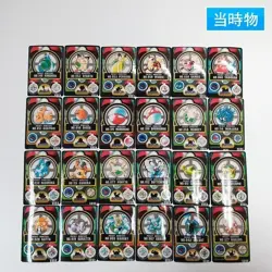 Japanese Pokemon Bandai Sealdass 1997 Set of 24 Sticker Cards - Image 1