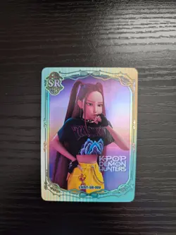 NEW! KPop Demon Hunters Exquisite Collection Card - Mira - SR Rarity #009 Holo - Image 1