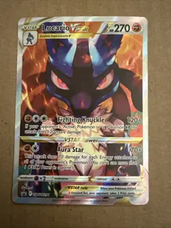 Lucario VSTAR SWSH291 SWSH: Sword & Shield Promo Card Holo LP - Image 1