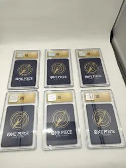 One Piece Mcdonald's 2025 Promo Card Complete Set Japanese CGC PRISTIN 10 - Image 2