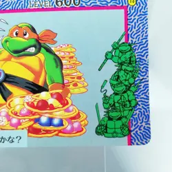 13 Do you eat too muchU Mutant Turtles NINJA Card TAKARA 1994 made in JAPAN - Image 5