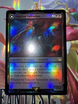 Vincent Valentine - #0125 - MTG - Final Fantasy - FOIL Rare Magic - Image 1