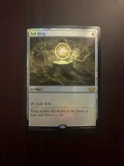 Sol Ring - Commander Collection Green Foil NM MTG - Image 1