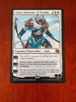 Ajani, Adversary of Tyrants #157 Foundations Jumpstart J25 Magic MTG - Image 1