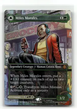 Miles Morales () (Borderless) 200 Foil M Marvel's Spider-Man - Image 1