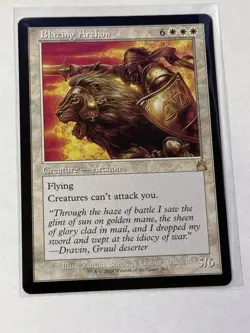 Blazing Archon Retro Frame Ravnica Remastered #302 MTG - Image 1