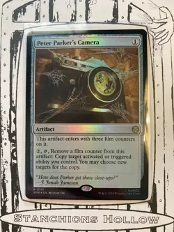 MTG Peter Parker's Camera (Foil) - Marvel's Spider-Man (SPM) R 0171 - Image 1