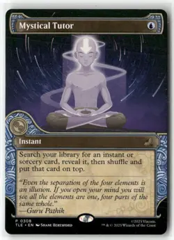 Mystical Tutor Avatar The Last Airbender Eternal Legal MTG Magic NM 308 - Image 1