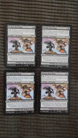Magic: the Gathering / MtG Nezumi Shortfang x4 Champions of Kamigawa - Image 1