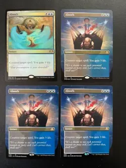 MTG- Absorb x4 - DMR (Two are FOIL) - Image 1