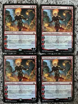 MTG- Chandra, Flamecaller x4 - Image 1