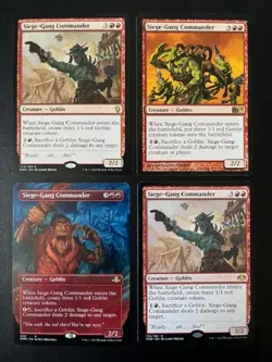 MTG- Siege-Gang Commander x4 - Image 1