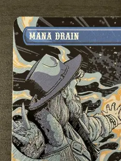 MTG Textured Foil Mana Drain Outlaws of Thunder Junction 0067 NM - Image 2