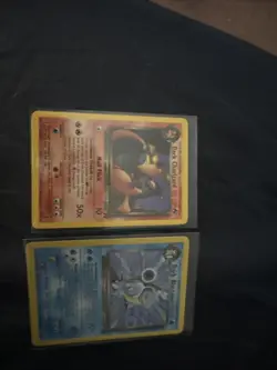 Pokemon TCG Dark Charizard and Dark Blastoise Non Holos From 1999 RARE - Image 1