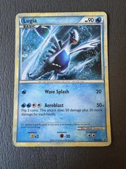 Pokemon TCG Lugia HGSS02 Holo Promo HeartGold Soulsiver - Image 2