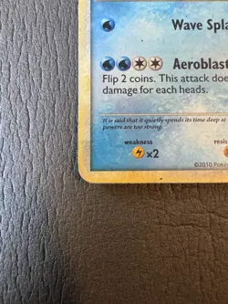 Pokemon TCG Lugia HGSS02 Holo Promo HeartGold Soulsiver - Image 4