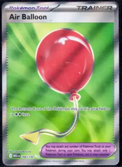 Air Balloon 166/132 Full Art Ultra Rare Holo Mega Evolution Pokemon TCG - Image 1