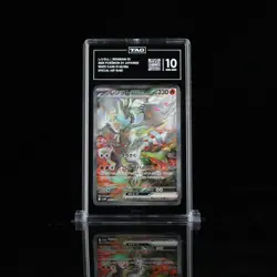 TAG 10 GEM Reshiram ex SAR 168/086 SV11W White Flare Pokemon Japanese 2025 - Image 1