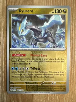 Kyurem 047/064 Pokemon TCG Shrouded Fable Reverse Holo NM - Image 1