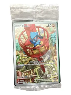 Pokemon TCG Mega Evolution Lucario ETB Elite Trainer Box OPEN W/Promo NO PACKS - Image 2