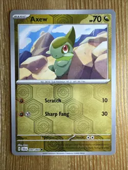 Axew 044/064 Shrouded Fable Pokemon TCG Reverse Holo NM - Image 1