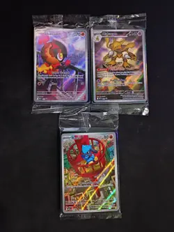 Pokemon TCG Mega Evolution/Phastasmal Flames ETB Promos - Image 1
