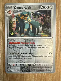 Copperajah 042/064 Pokemon TCG Shrouded Fable Reverse Holo Rare NM - Image 1