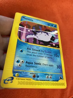 SKYRIDGE MANTINE 77/144 2003 Non -Holo Pokemon TCG - Image 5
